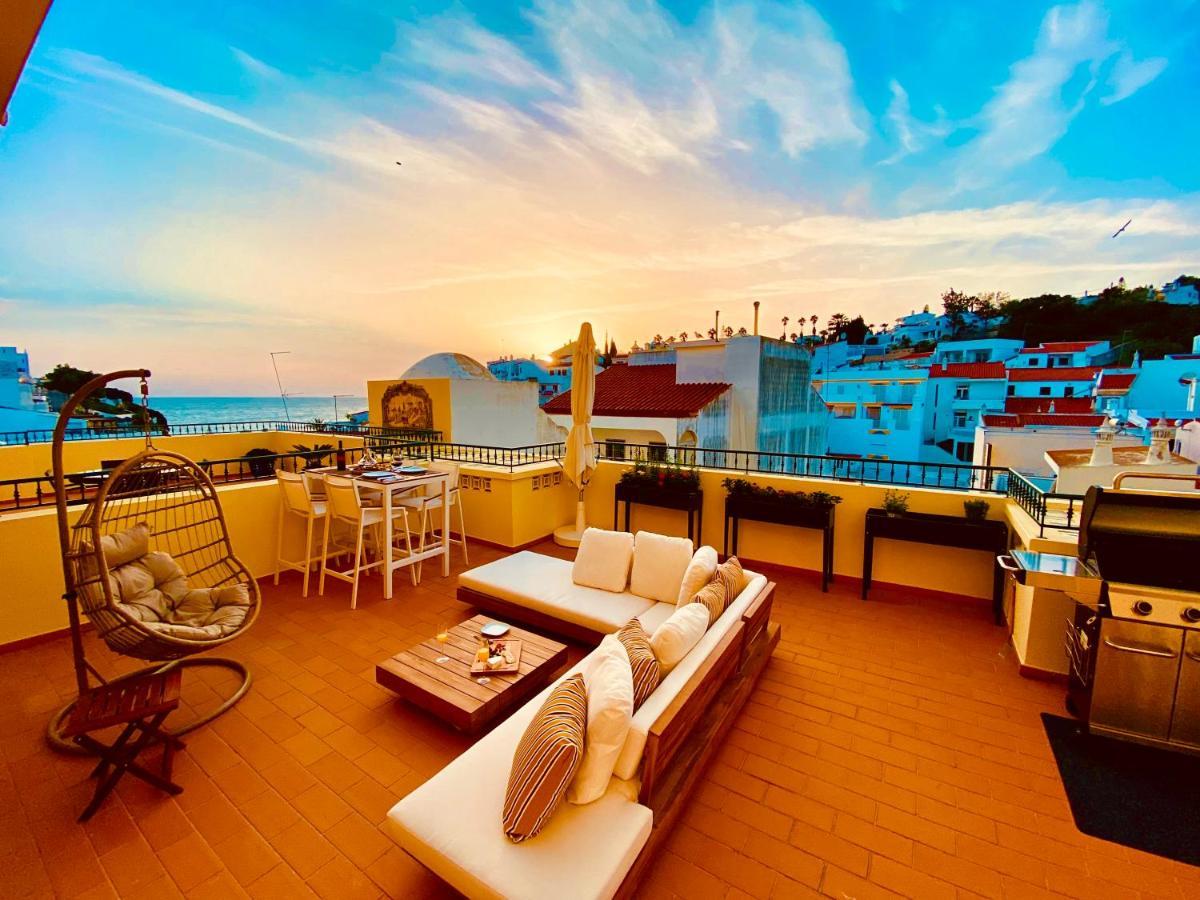 Oceanview Carvoeiro Terrace Apartment Exterior foto